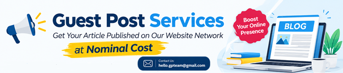 Guest Post Services Banner