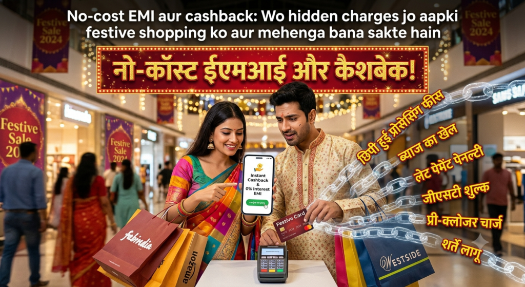 No-cost EMI and cashback