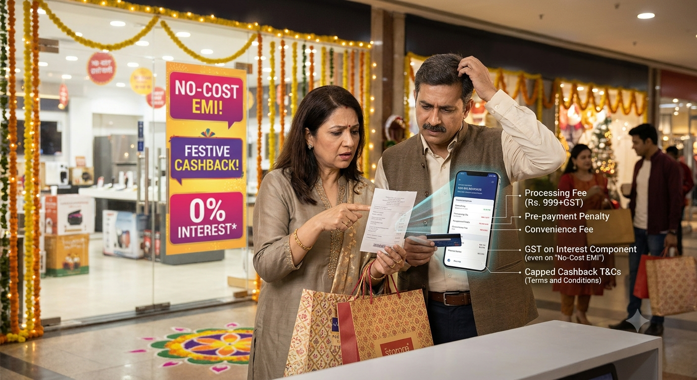 No-cost EMI aur cashback: Wo hidden charges jo aapki festive shopping ko aur mehenga bana sakte hain